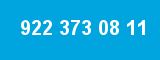 922 373 08 11 922 373 08 11